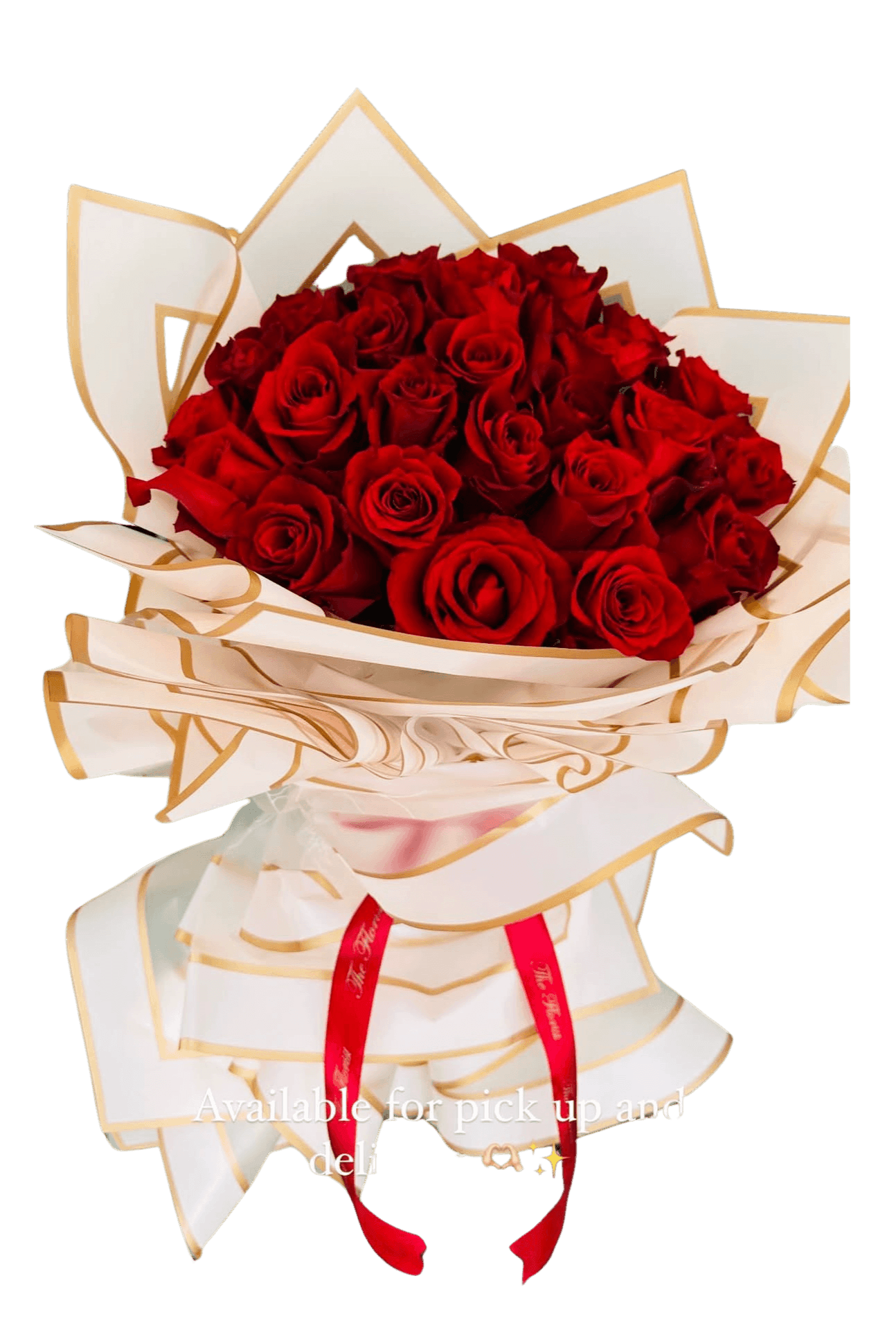 Imported Red Roses Bouquet 